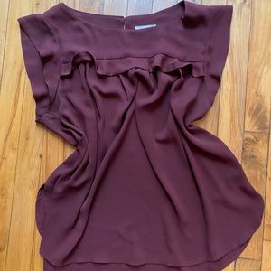 Burgundy Loft Blouse